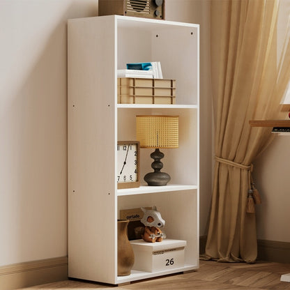 Regał na książki nowoczesny loft biały 120cm