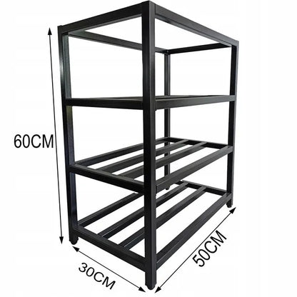 Szafka na buty z 3 półkami - 50x60x30 cm
